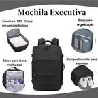 Mochila Executiva 50L Impermeável Casualle Pack - Alleganza