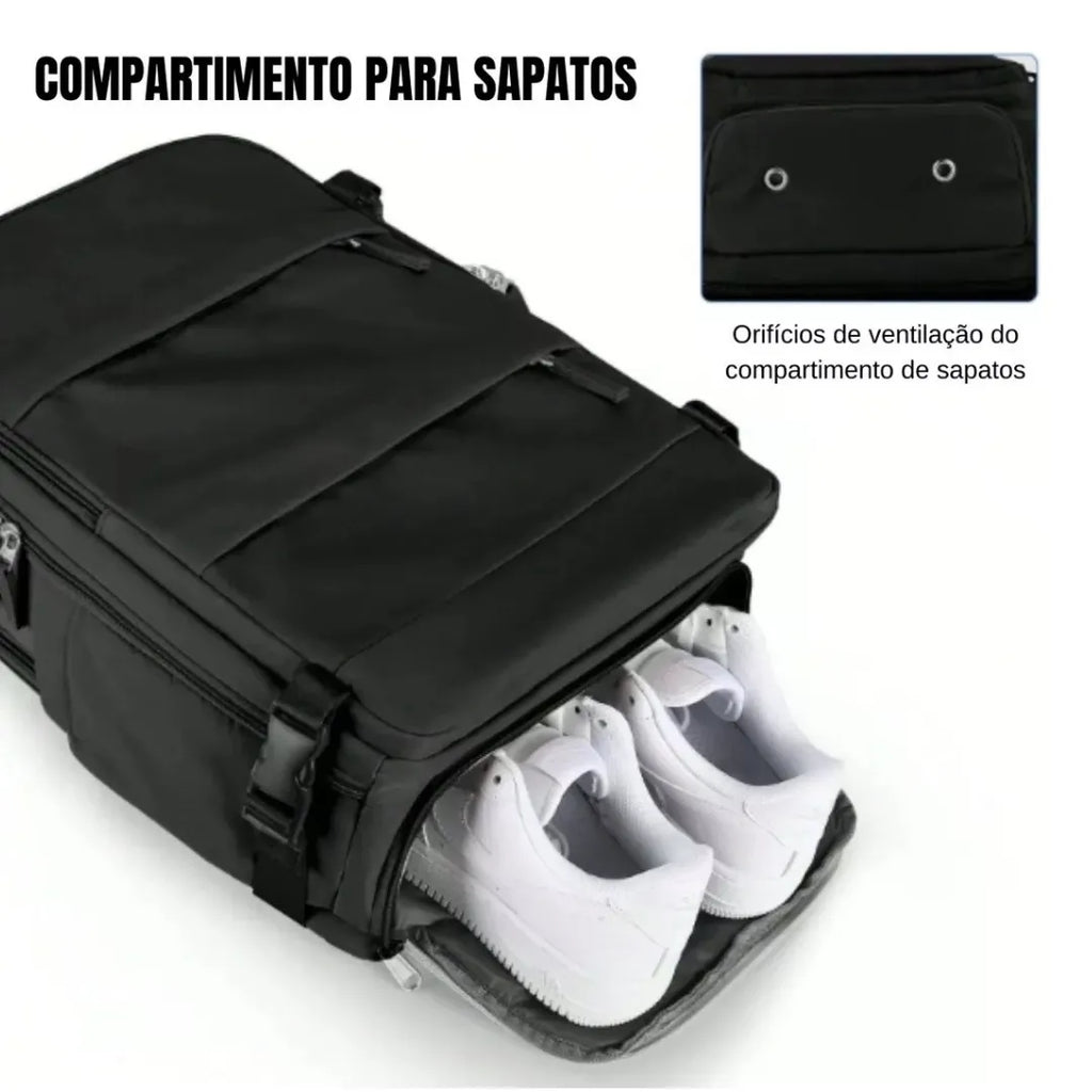Mochila Executiva 50L Impermeável Casualle Pack - Alleganza