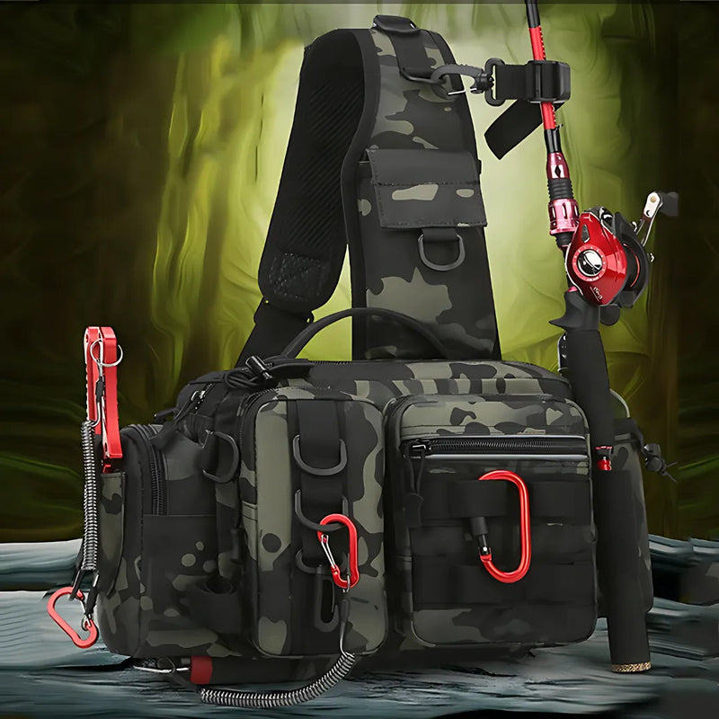 Mochila de Pesca Impermeável Basicalle Fishing - Alleganza