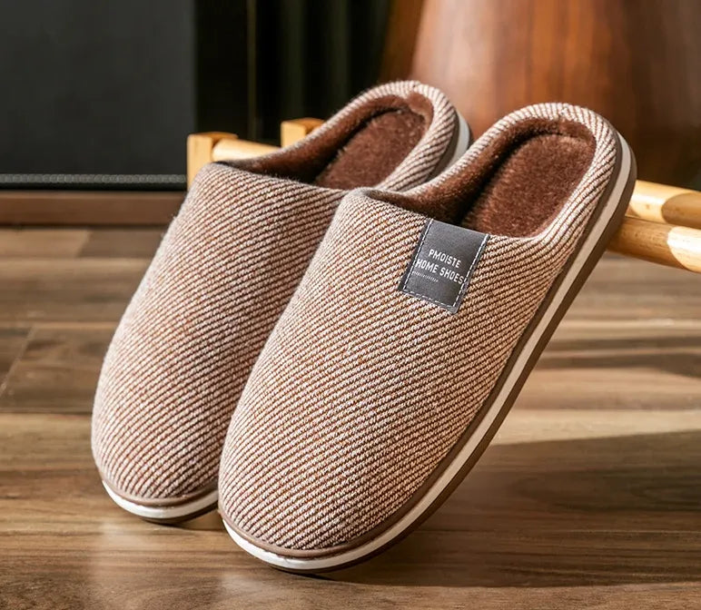 Pantufa de Inverno Basicalle Home - MARROM - Alleganza