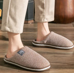 Pantufa de Inverno Basicalle Home - MARROM - Alleganza