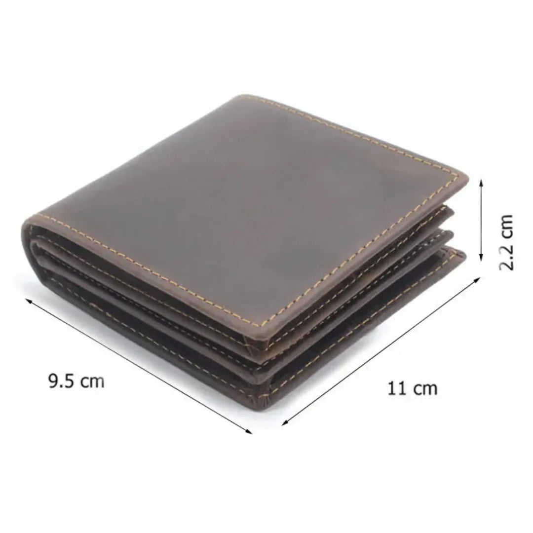 Carteira de Couro Legítimo Anti RFID | Allegante Leather II - Alleganza