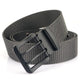 Cinto Masculino de Lona com Fivela Dupla em Metal | Casualle Silver Cinza