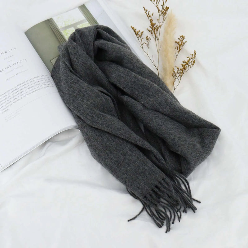 Cachecol Longo 100% Lã Pura | Allegante Scarf - Alleganza
