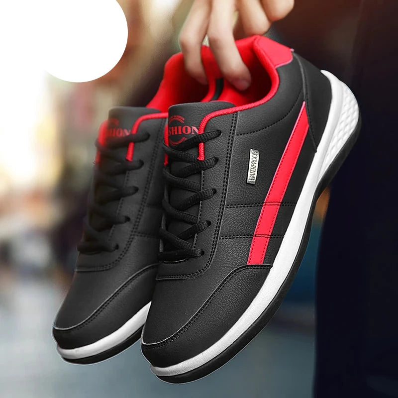 Sapatênis Masculino de Couro Casualle Comfort - Alleganza