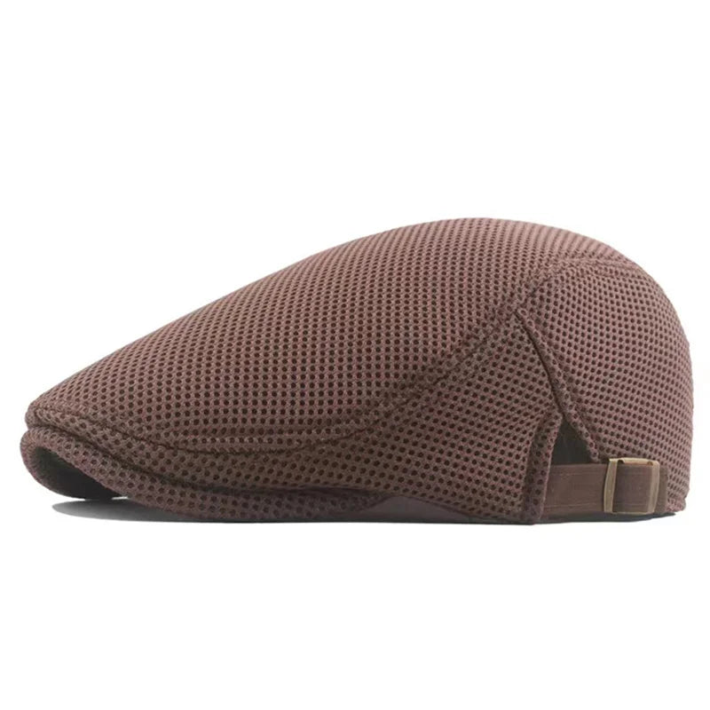 Boina Masculina Basicalle Voron cor marrom – vista lateral