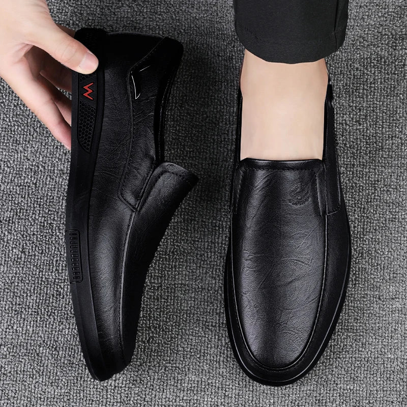 Mocassim Masculino de Couro Legítimo | Allegante Class