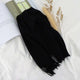 Cachecol Longo 100% Lã Pura | Allegante Scarf Preto