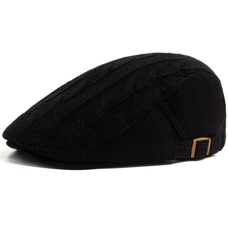 Boina Masculina de Tricô Estilo Jornaleiro | Imperialle Nord
