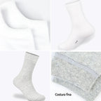 Kit 6 Pares Meias com Algodão Antimicrobiano - Alleganza