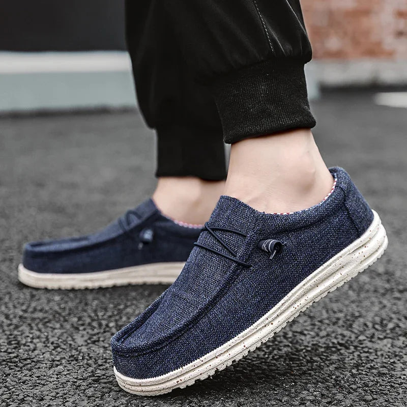 Sapatênis Casual de Lona Canvas | Leve e Sem Cadarços | Basicalle Urban