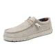 Sapatênis Casual de Lona Canvas | Leve e Sem Cadarços | Confortalle Urban Off White