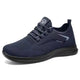 Tênis Ortopédico Masculino de Algodão | Casualle Comfort Azul