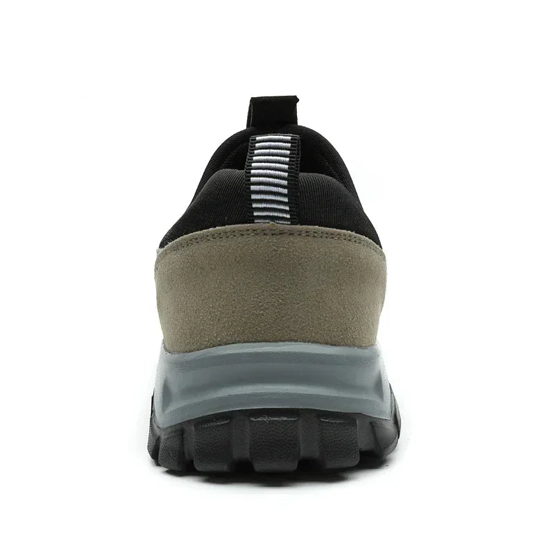 Tênis Casual Masculino Slip-On em Camurça Respirável com Solado Antiderrapante | Basicalle