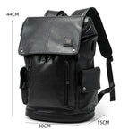 Mochila Executiva de Couro Premium + USB | Allegante Leather II