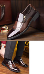 Mocassim Masculino Bico Fino em Couro PU | Allegante Torino