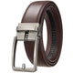 Cinto Masculino de Couro Legítimo Allegante New Marrom