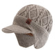Gorro Tricotado com Protetor de Orelhas | Casualle Winter Cáqui