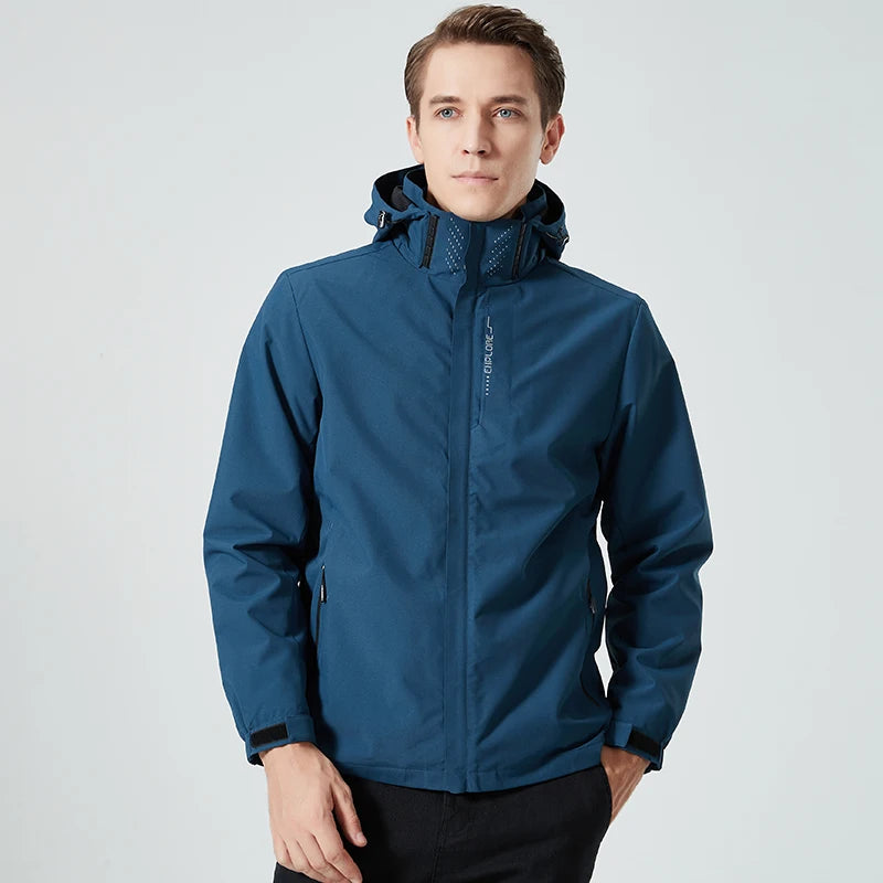 Jaqueta Masculina Impermeável e Corta-Vento – Design Casual Estações | Allegante Wind