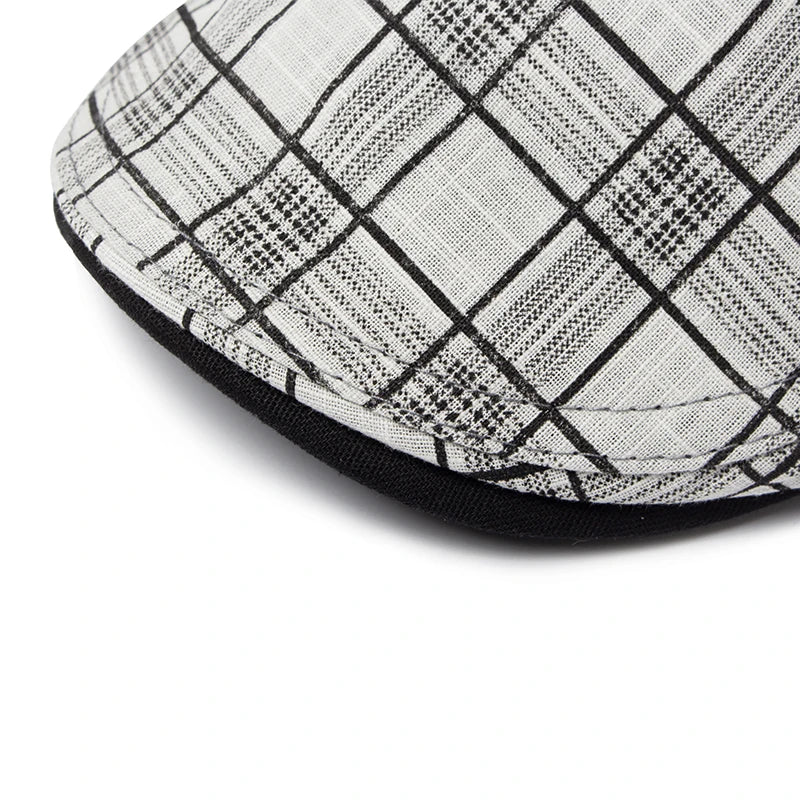 Boina Masculina Vintage Xadrez | Allegante - Alleganza