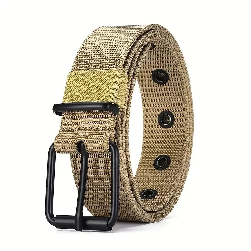 Cinto Masculino de Nylon Allegante Style na cor caqui