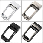 Detalhe da fivela automática de metal do Vatlty Business