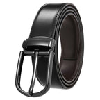 Cinto reversível sobre fundo neutro