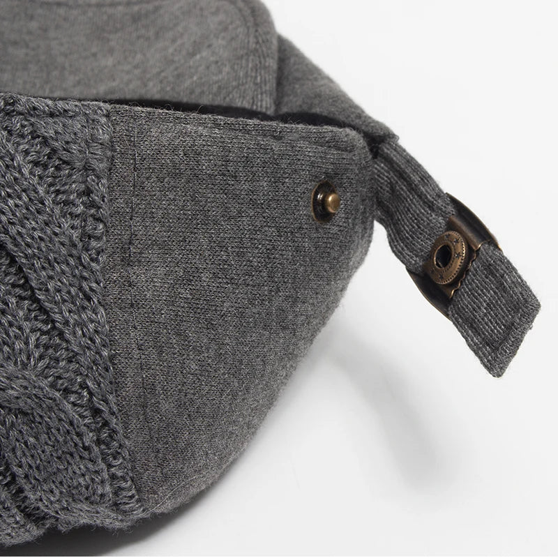 Boina Masculina de Tricô Estilo Jornaleiro | Imperialle Nord