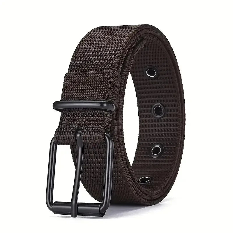 Cinto Masculino de Nylon Allegante Style na cor marrom​