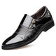 Mocassim Masculino Bico Fino em Couro PU | Allegante Torino Preto