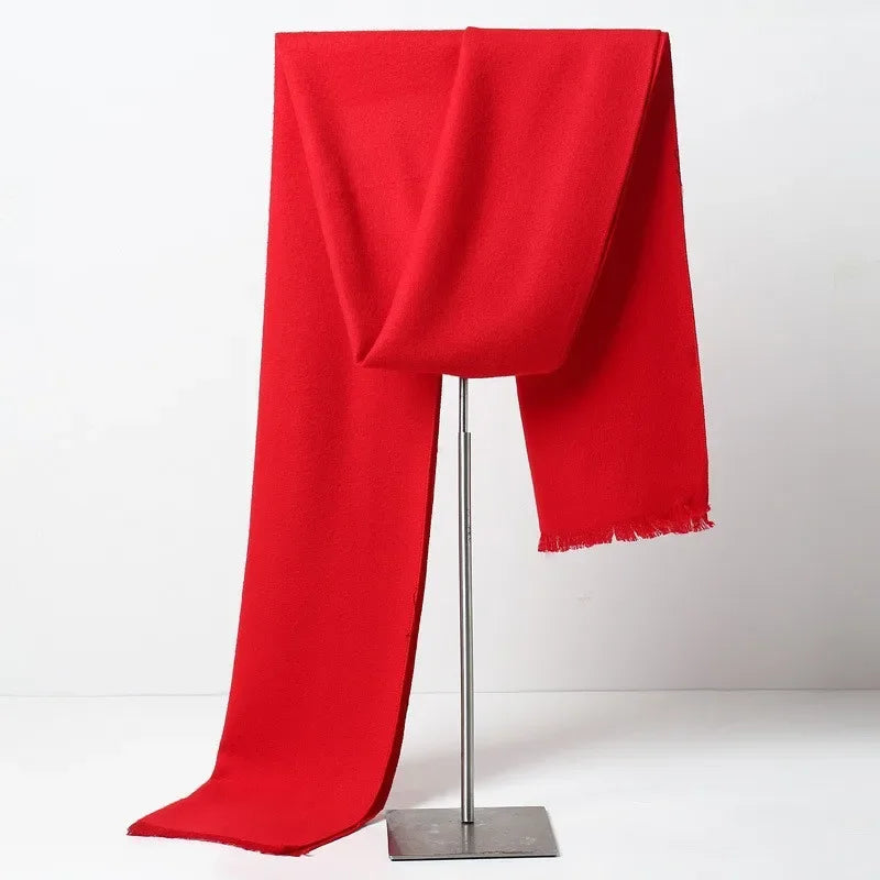 Cachecol Masculino Longo Vermelho | Allegante Men II - Alleganza