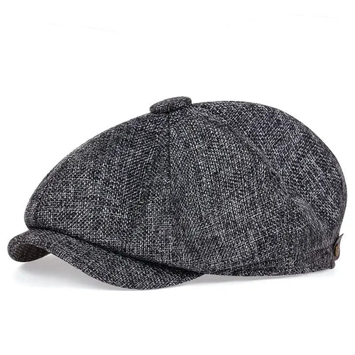 Boina Masculina Inglesa Vintage 8 Gomos | Casualle