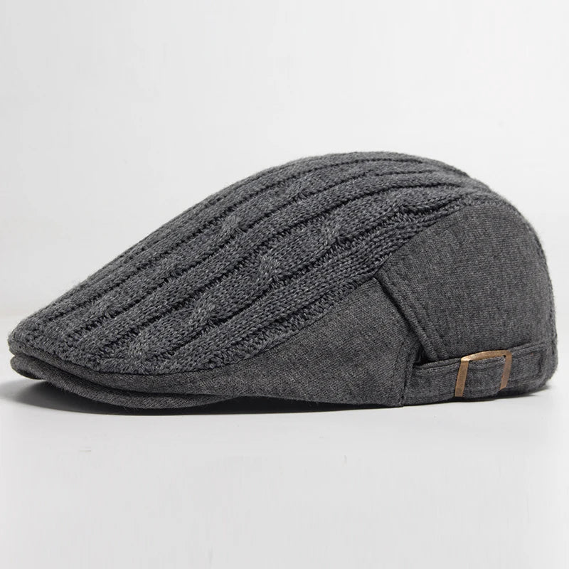 Boina Masculina de Tricô Estilo Jornaleiro | Imperialle Nord