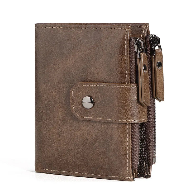 Carteira de Couro Clássica Allegante Ziper - Alleganza