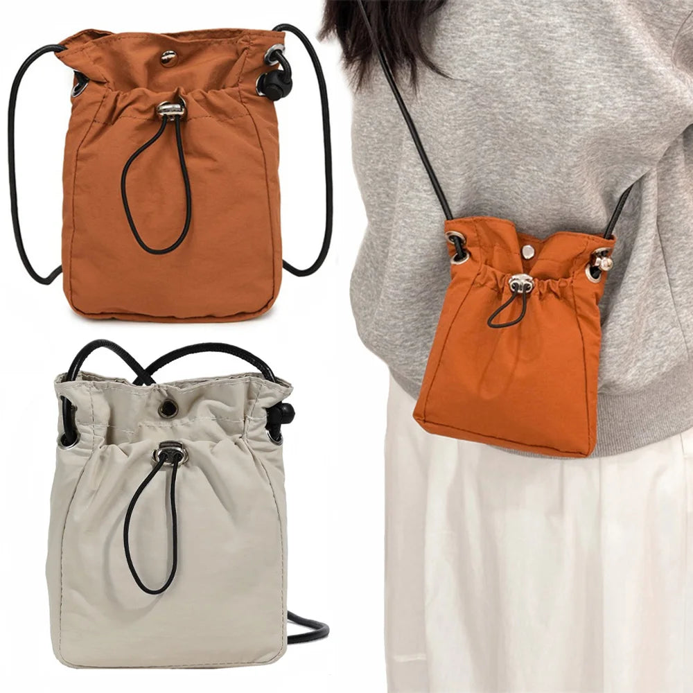 Bolsa Bag Transversal Crossbody Tiracolo em Nylon | Mini Femme