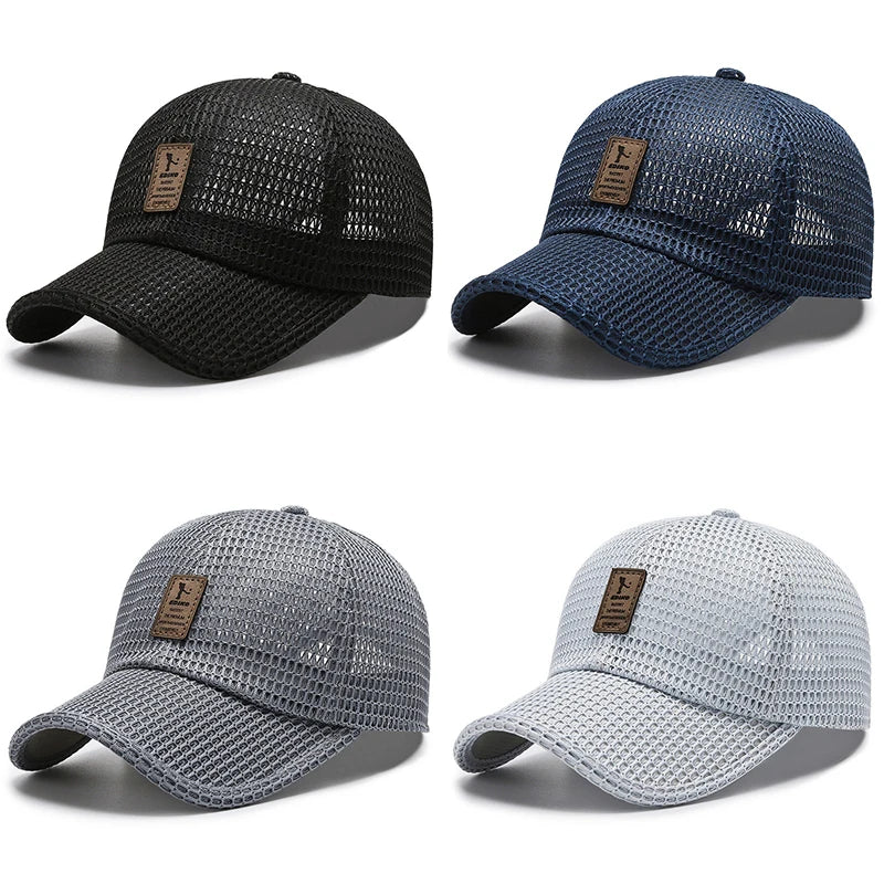 Boné Basicalle Hat respirável de malha