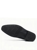 Sapato Social Masculino Monk com Fivela em Couro PU | Allegante Monaco