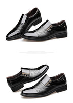 Mocassim Masculino Bico Fino em Couro PU | Allegante Torino