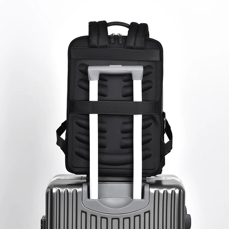 Mochila Executiva de Couro com USB | Allegante Leather