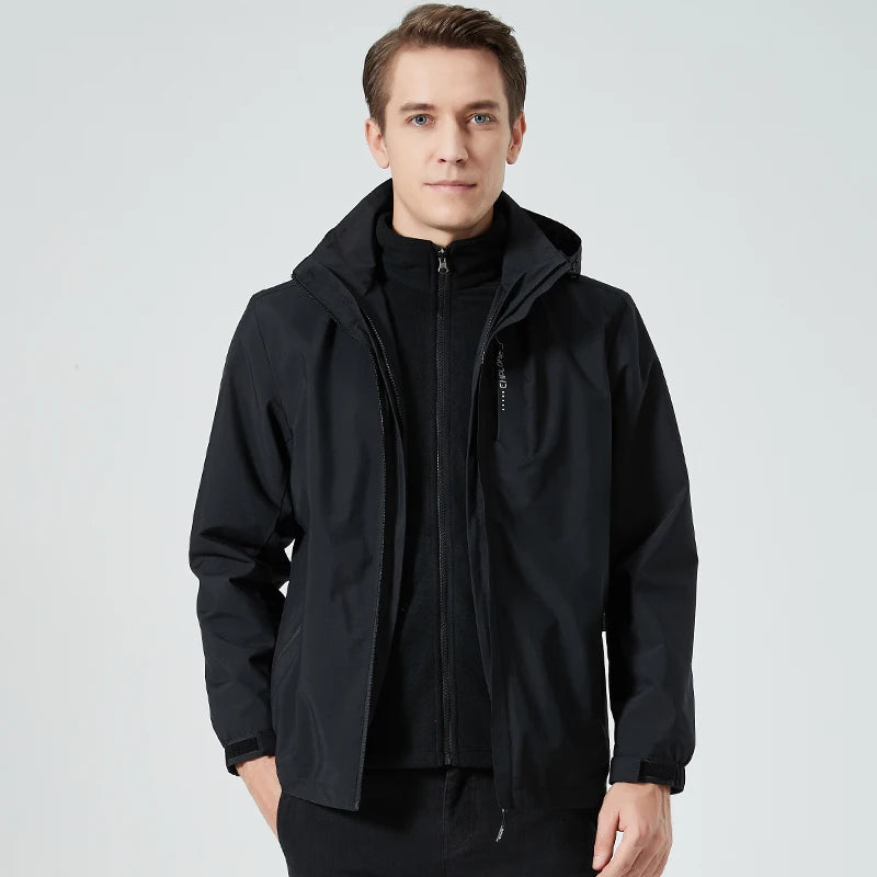 Jaqueta Masculina Impermeável e Corta-Vento – Design Casual Estações | Allegante Wind