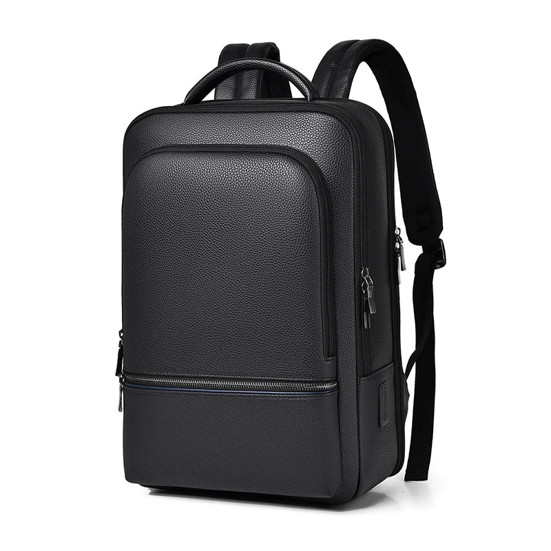 Mochila Executiva de Couro com USB | Allegante Leather