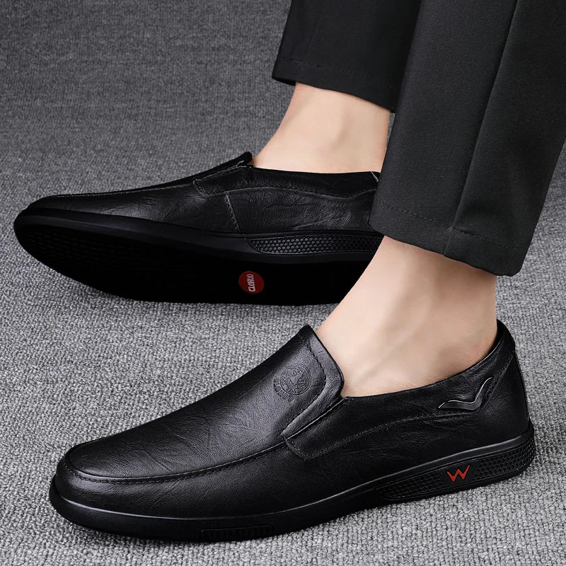 Mocassim Masculino de Couro Legítimo | Allegante Class