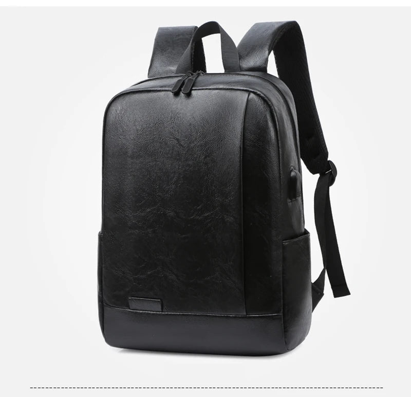 Mochila Executiva de Couro para Laptop Basicalle Smart