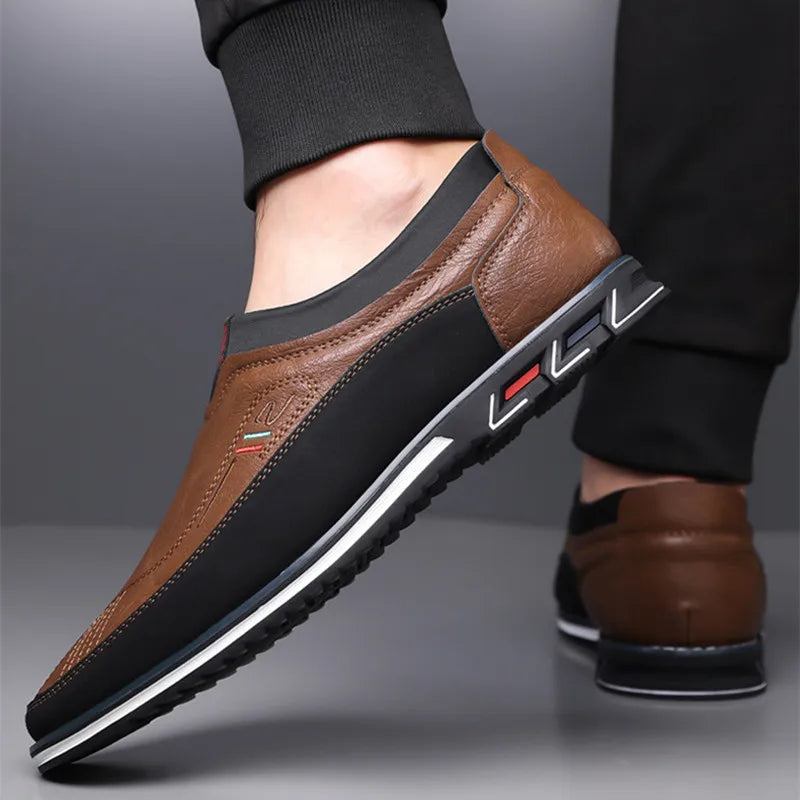 Mocassim Allegante Gentleman marrom escuro calçado