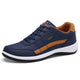 Sapatênis Masculino de Couro Casualle Comfort Azul