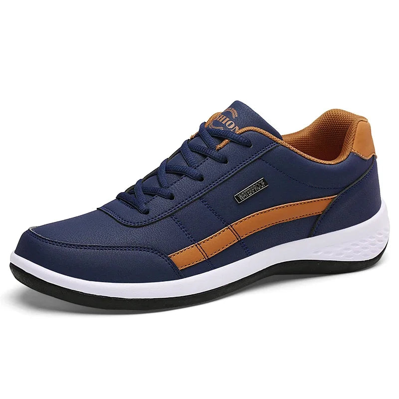 Sapatênis Masculino de Couro Casualle Comfort - Alleganza
