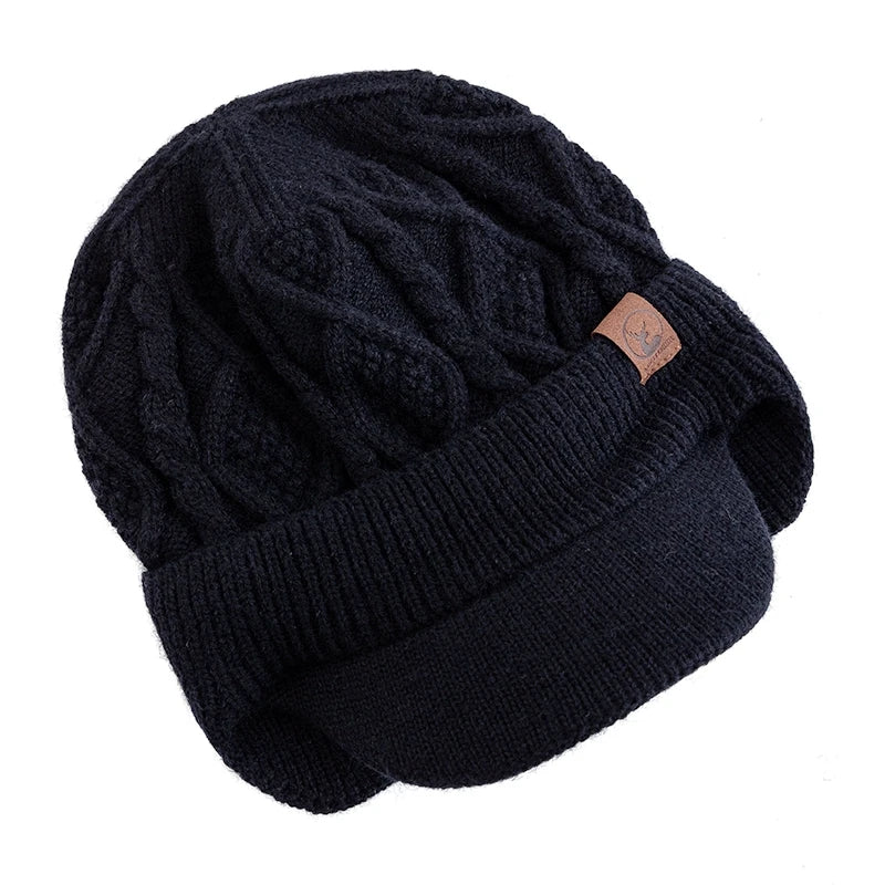 Gorro Tricotado com Protetor de Orelhas | Casualle Winter, detalhe do material de qualidade