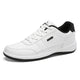 Sapatênis Masculino de Couro Casualle Comfort Branco