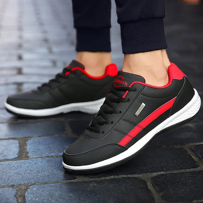 Sapatênis Masculino de Couro Casualle Comfort - Alleganza