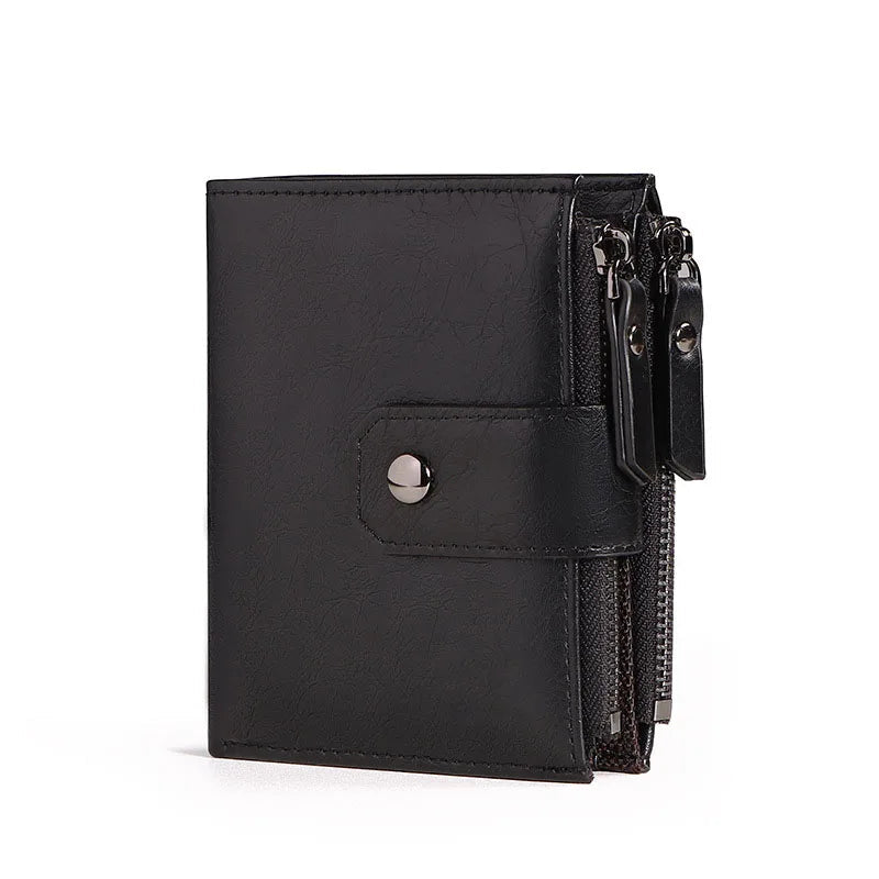 Carteira de Couro Clássica Allegante Ziper - Alleganza